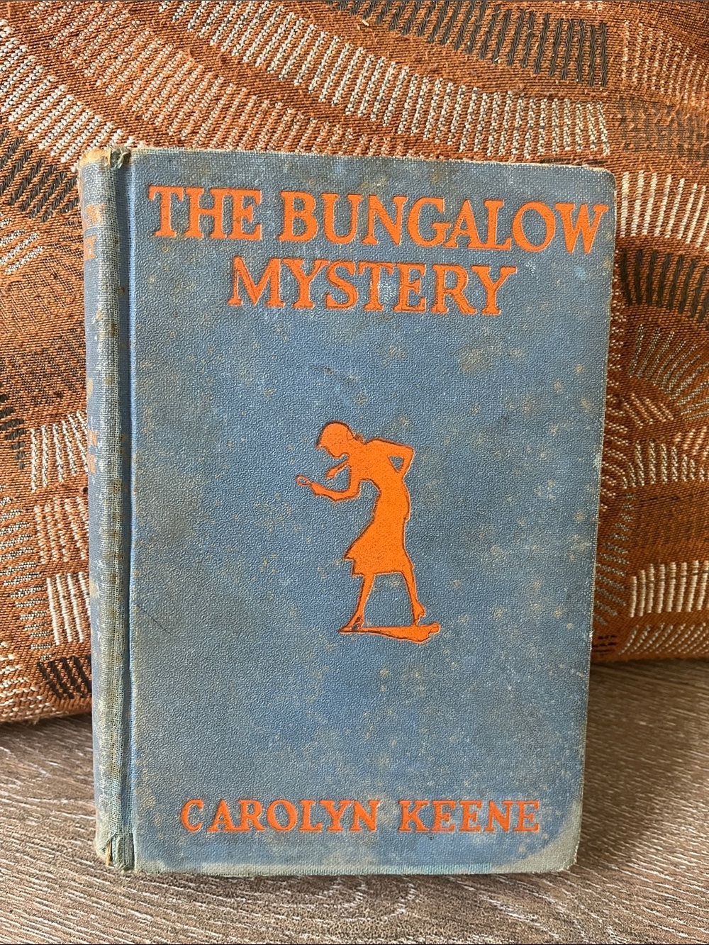 The Bungalow Mystery by Carolyn Keene - Blue & Orange Hardcover
